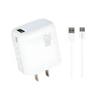 Cargador Carga Rápida Quick Charge 3.0 + Cable Tipo C