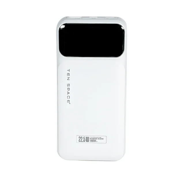 Power Bank 20000 mAh con cables V8 Tipo C y iPhone incorporados