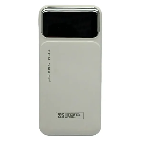 Power Bank 10000mah con cables V8, Tipo C y iPhone – (TS-PB112)