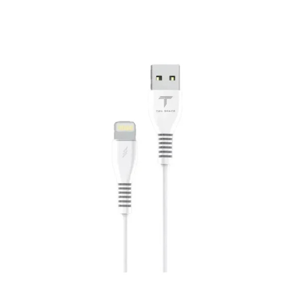 Cable iPhone USB a Lightning Datos y Carga Rápida 2.4 - (TS-01)