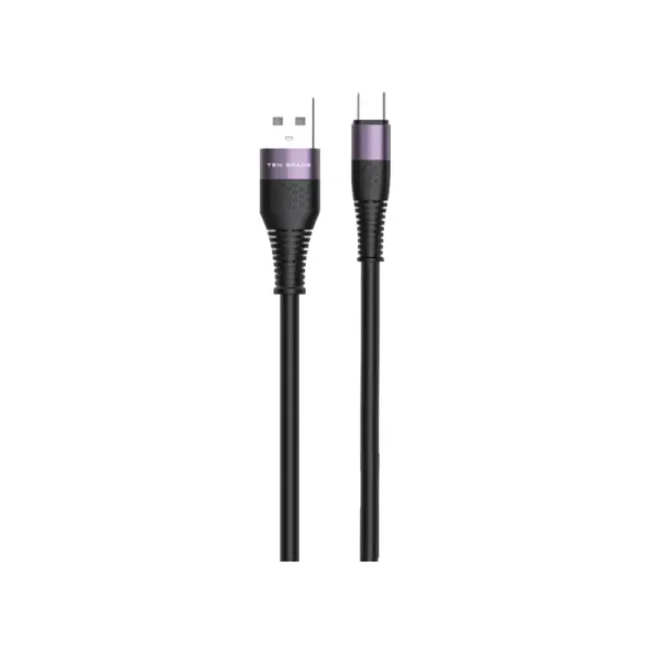 Cable Tipo C Carga Rápida y de Datos 3A Ten Space USB a USB C